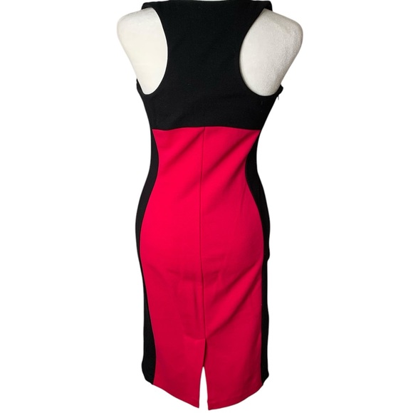 MODA Colorblock Racerback Bodycon Dress - Picture 3 of 7